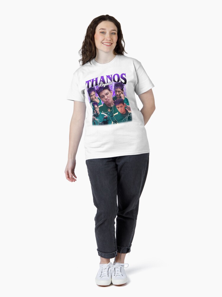 Thumbnail 4 of 7, Classic T-Shirt, Thanos Legend - Choi Seung-hyun Vintage designed and sold by quotes-print.
