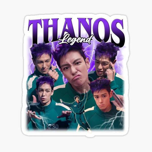 Artikel-Vorschau von Thanos-Legende - Choi Seung-hyun Vintage, designt und verkauft von quotes-print.