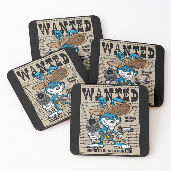 Item preview, Wanted Bandito Bunny designed and sold by eShirtLabs.