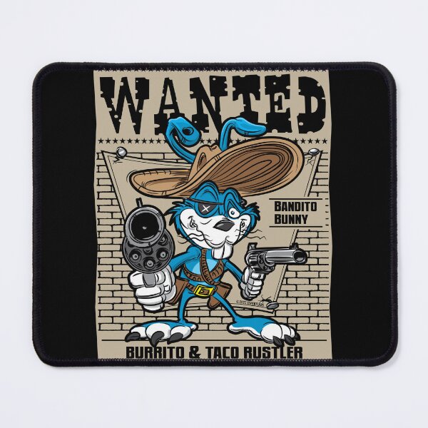 Item preview, Wanted Bandito Bunny designed and sold by eShirtLabs.