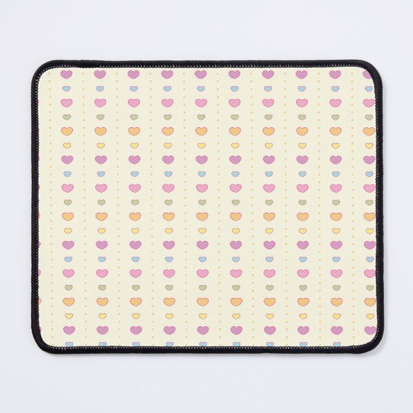 Item preview, Kawaii Rainbow Hearts Pastel Yellow designed and sold by Mr-Mooneyes.