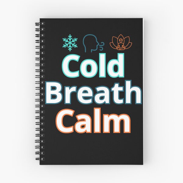 Item preview, Cold Breath Calm Minimalist Design, Ice Bath  designed and sold by IceBathDESIGNS.