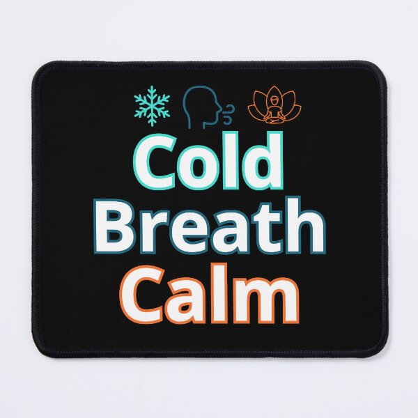 Item preview, Cold Breath Calm Minimalist Design, Ice Bath  designed and sold by IceBathDESIGNS.