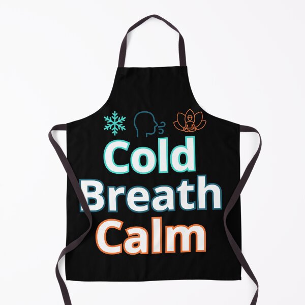 Item preview, Cold Breath Calm Minimalist Design, Ice Bath  designed and sold by IceBathDESIGNS.