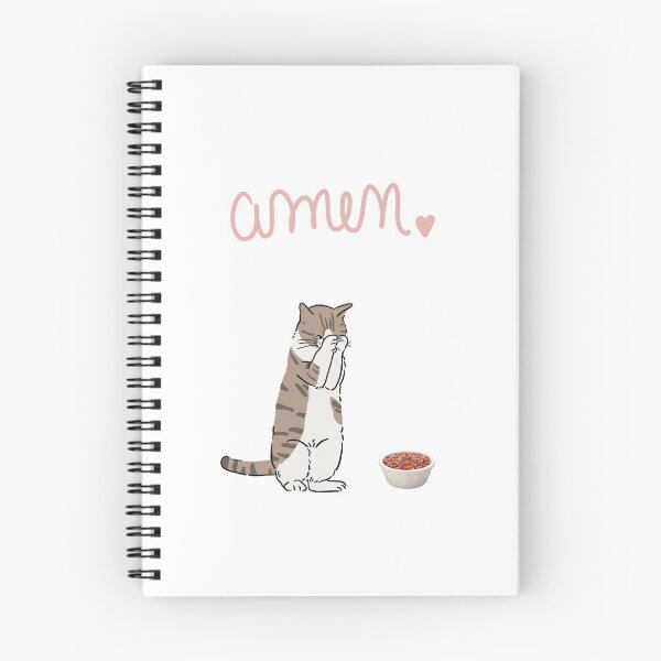 Item preview, Cute Funny Brown Tabby Cat Amen Gifts For Tabby Cat Lovers  designed and sold by Cuteanimalgifts.
