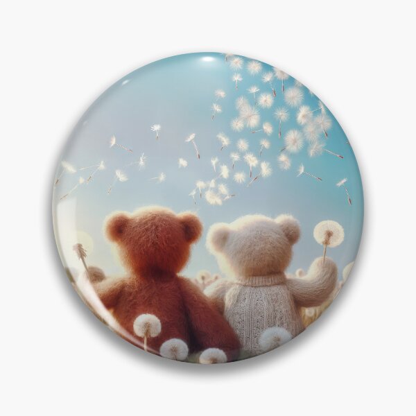 Item preview, Teddy Bears In Dandelions designed and sold by Maria Dryfhout.