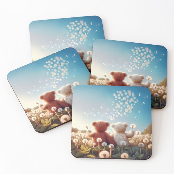Item preview, Teddy Bears In Dandelions designed and sold by Maria Dryfhout.