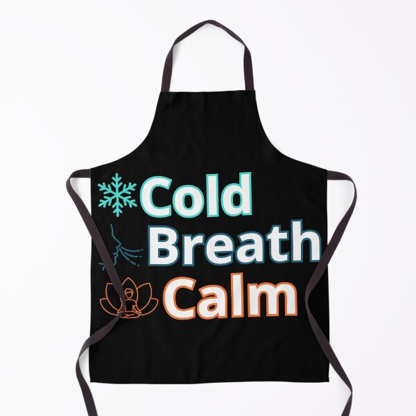 Item preview, Cold Breath Calm Minimalist Design, Ice Bath  designed and sold by IceBathDESIGNS.
