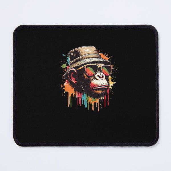 Item preview, Colorful Ape Cool Vintage Graffiti Graphic Art designed and sold by Dressed For Duty.