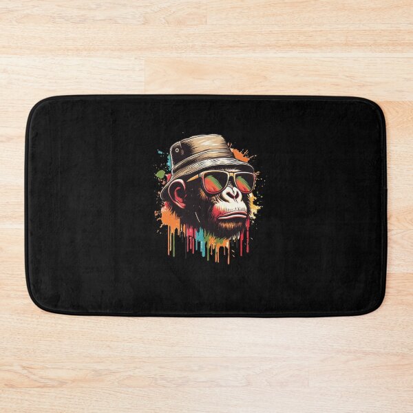 Item preview, Colorful Ape Cool Vintage Graffiti Graphic Art designed and sold by Dressed For  Duty.