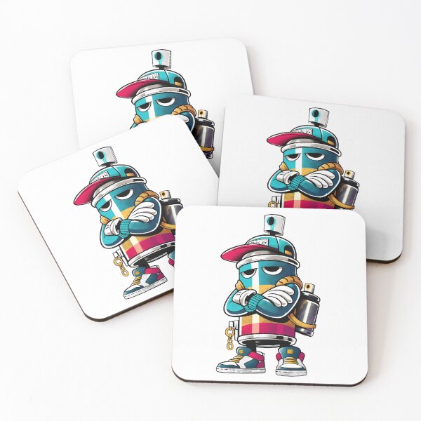 Item preview, Street Art Spray Can Character designed and sold by Monicos.