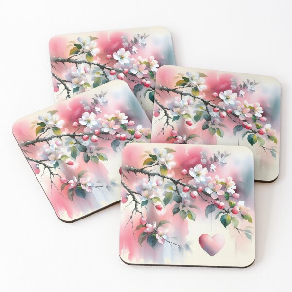 Item preview, Crabapple Heart designed and sold by Maria Dryfhout.