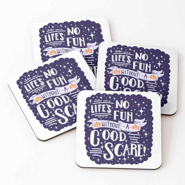 Item preview, Life's No Fun Without A Good Scare designed and sold by Summer Clarke Creative Studio.