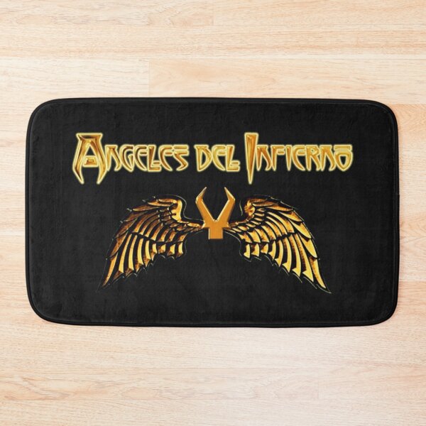 Item preview, ÁNGELES DEL INFIERNO LOGO ORO ARTE designed and sold by MetalRockProg.