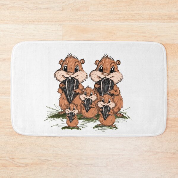 Item preview, Hamsters family with seeds designed and sold by Maryart8.