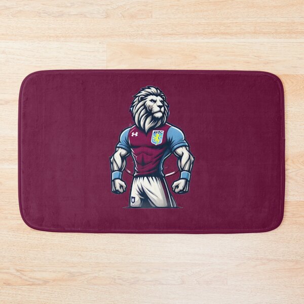 Item preview, Fierce Aston Villa Lion Mascot designed and sold by Final Whistle Art.