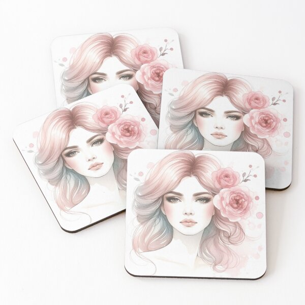 Item preview, pink girl designed and sold by Art-fashiontop.