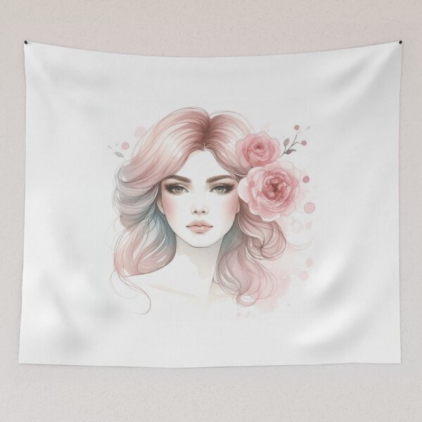 Item preview, pink girl designed and sold by Art-fashiontop.