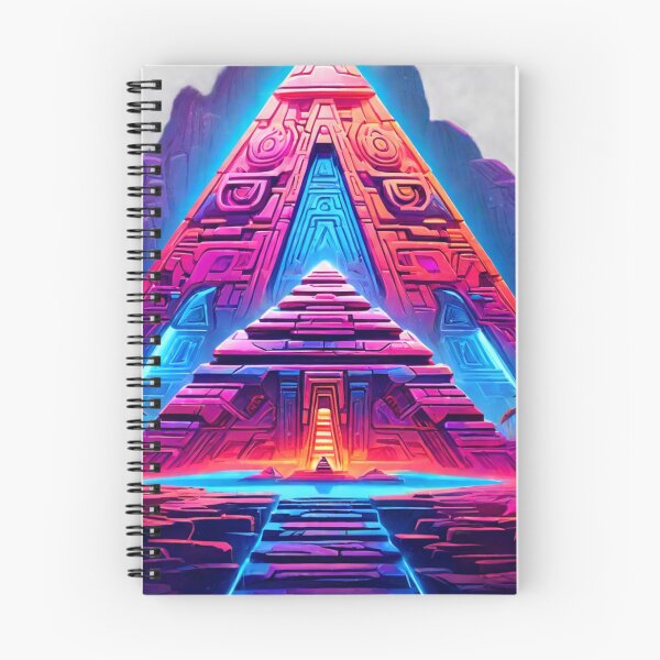 Item preview, "Futuristic Dual Pyramid Vision" designed and sold by SpectrumEssence.