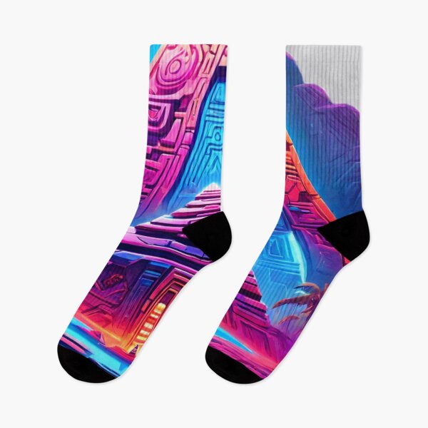 Item preview, "Futuristic Dual Pyramid Vision" designed and sold by SpectrumEssence.