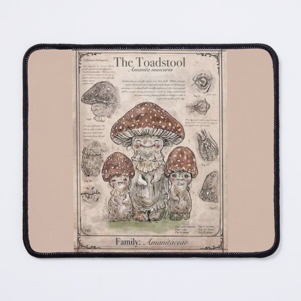 Item preview, Poisonous mushrooms designed and sold by PatronesKawai.