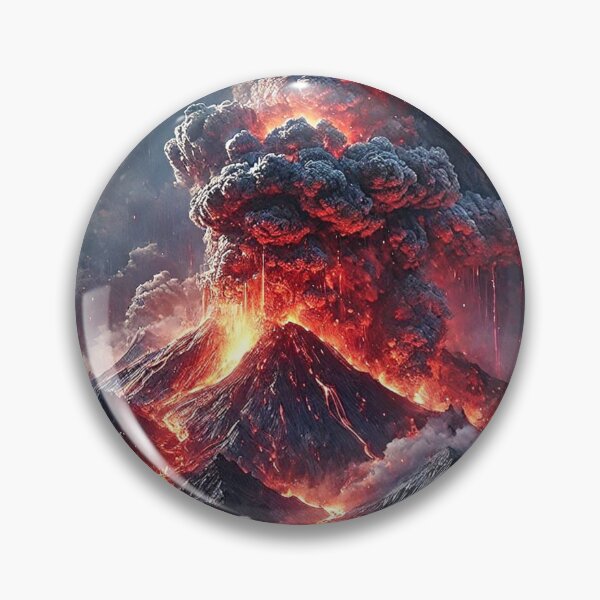 Item preview, The Fury of the Volcano designed and sold by GlassPenny.