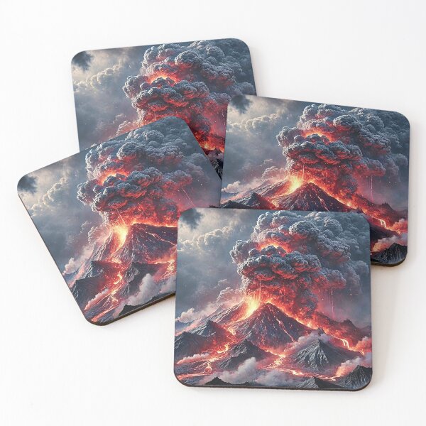 Item preview, The Fury of the Volcano designed and sold by GlassPenny.