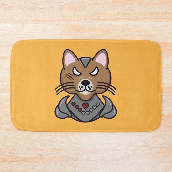 Item preview, Knight Cattador: Heroic Feline of the Fortress designed and sold by ecsvov.