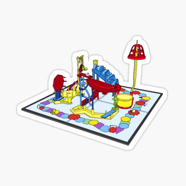 Mousetrap Board Game Sticker