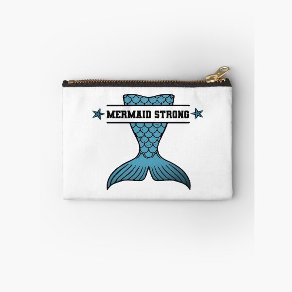 Item preview, Teal graphic Mermaid Strong designed and sold by SunnyDazDesign.