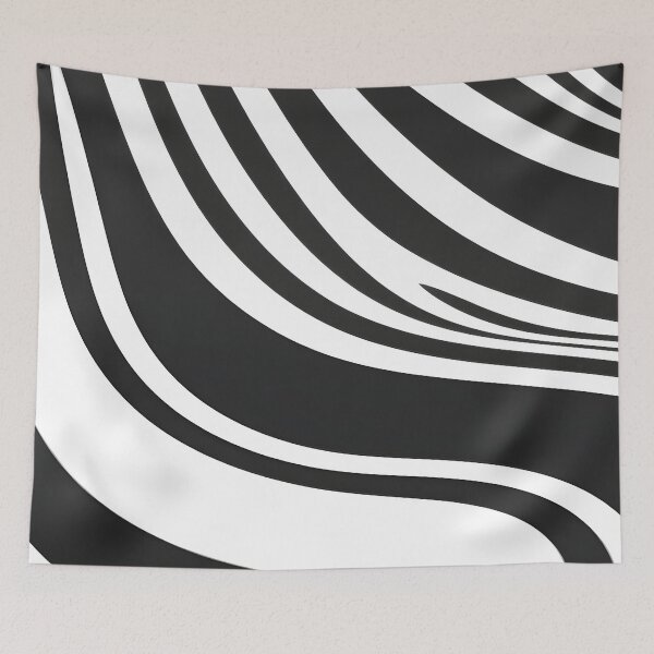 Item preview, black and white stripe designed and sold by Random Designs.
