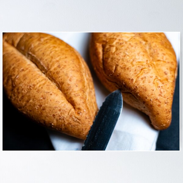Bread and Bread knife - Baker's Collection Poster