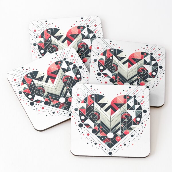 Item preview, Geometric Heart designed and sold by Birkenmann.