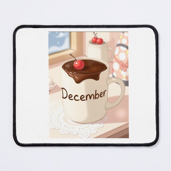 Item preview, December Coffee caffeine cake funny birthday gift lover designed and sold by CheeseBlueprint.