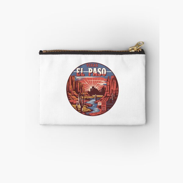 Item preview, El Paso, Texas | Desert Sunset: Iconic Cityscape and Cacti designed and sold by CircinusStore.