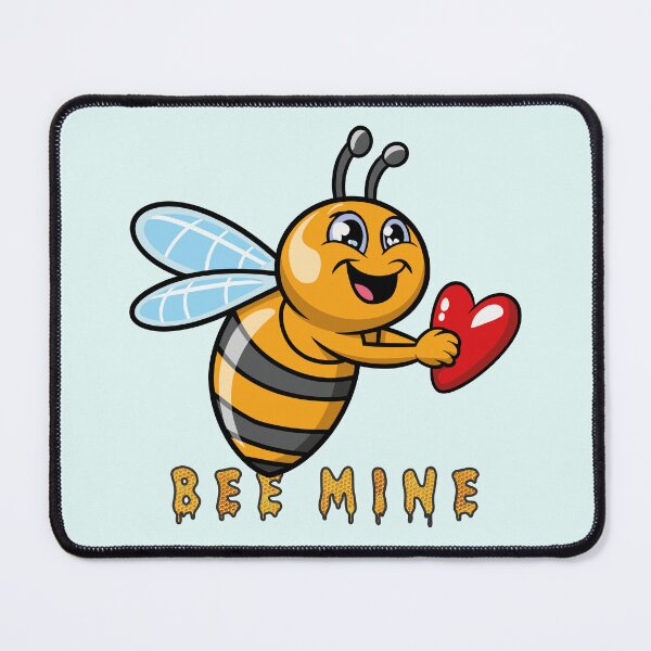Item preview, Bee Mine: Sweet Valentine's Buzz designed and sold by Delemore Art.