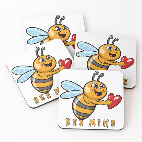 Item preview, Bee Mine: Sweet Valentine's Buzz designed and sold by Delemore Art.