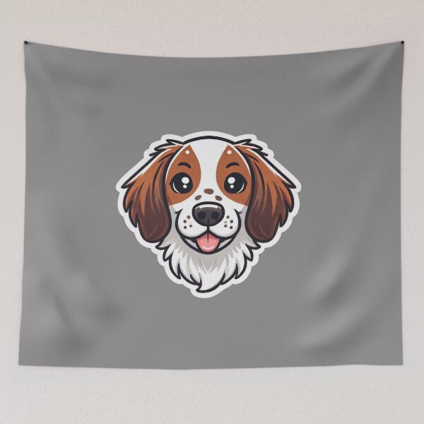 Item preview, Brittany Dog Head  designed and sold by ArtistEmbrace.