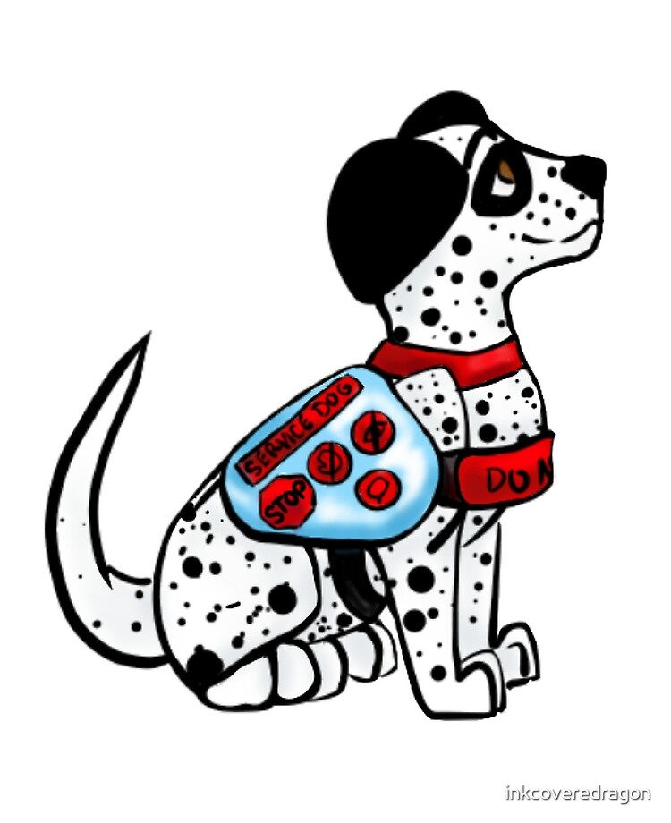 dalmatian service dog
