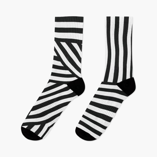 Item preview, Raya angular en blanco y negro designed and sold by Random Designs.