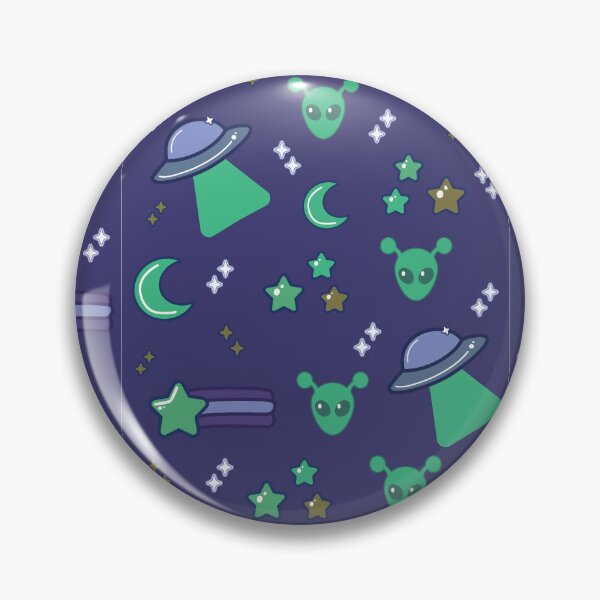 Item preview, Alien pattern 7 designed and sold by Roser Marchiaro.