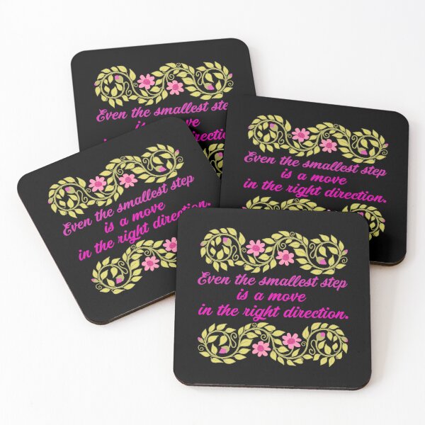 Item preview, Step in the right direction black designed and sold by MarySchwindt.