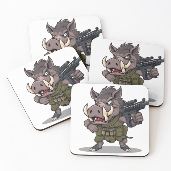Item preview, The Warlike Boar Mercenary designed and sold by RobDaHoody.
