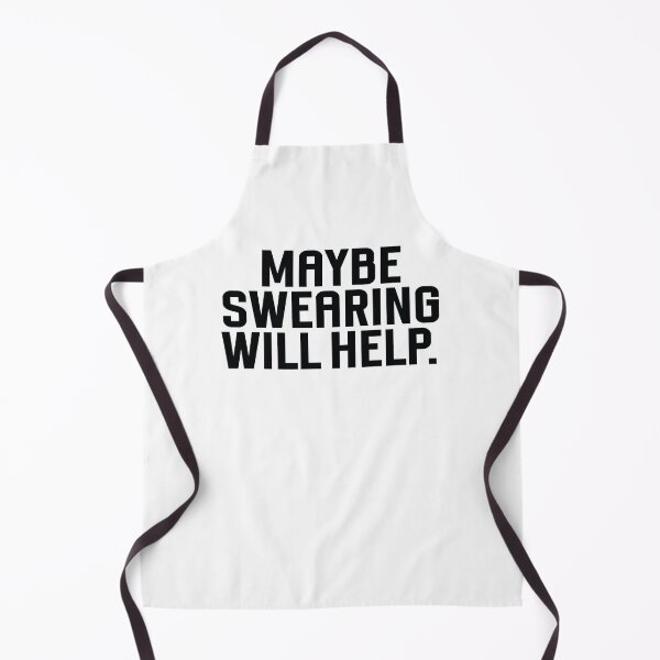 Item preview, Maybe Swearing Will Help. designed and sold by the-craft-shop.