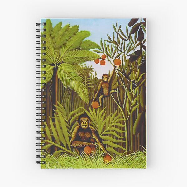 Item preview, Henri Rousseau - Two Monkeys in the Jungle designed and sold by irynaartbyim.