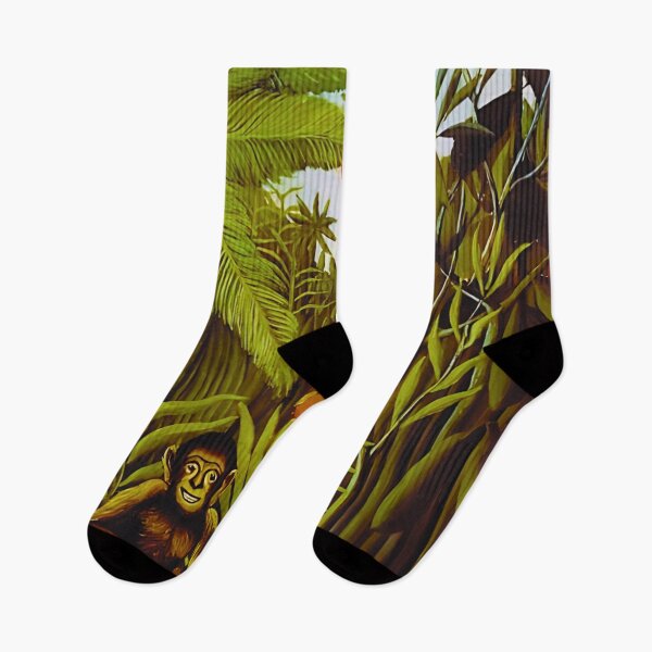 Item preview, Henri Rousseau - Two Monkeys in the Jungle designed and sold by irynaartbyim.