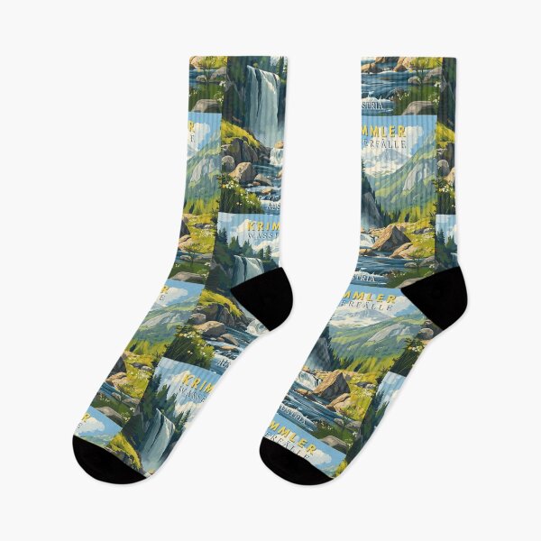 Item preview, Krimmler Wasserfälle in Salzburg Austria Travel Art Landscape designed and sold by MaateoDesign.