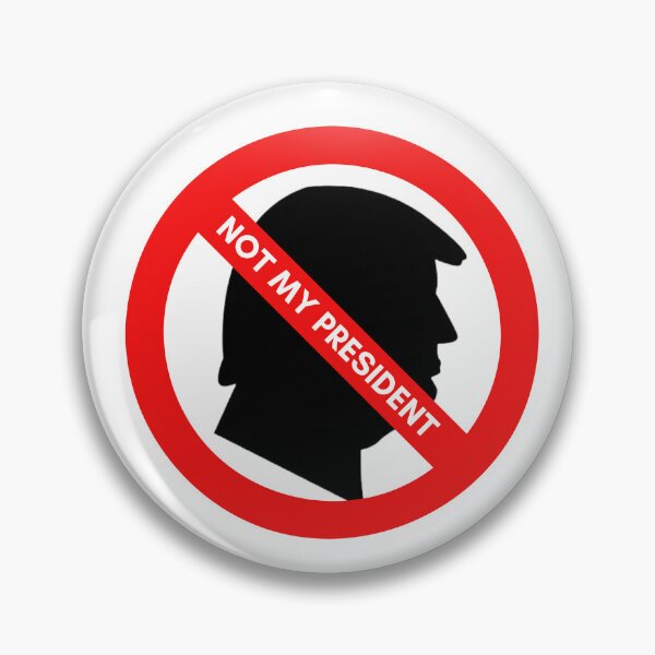 Item preview, Not My President Trump Banned  designed and sold by baranskini.