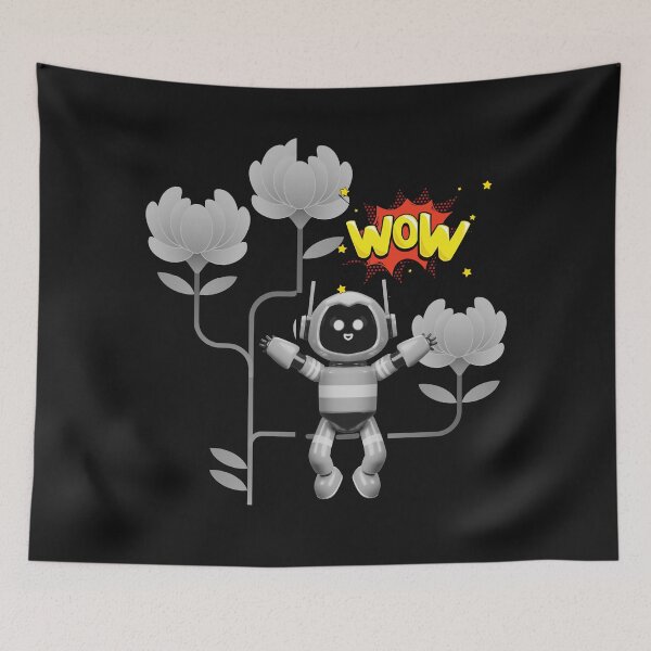 Item preview, simple joy of life...said the nice little robot designed and sold by Betinka.
