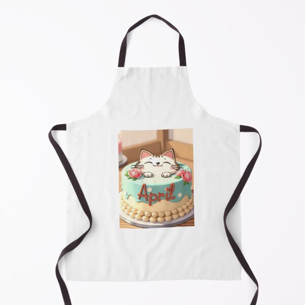 Item preview, April Cake kawaii cute birthday gift funny dessert designed and sold by CheeseBlueprint.